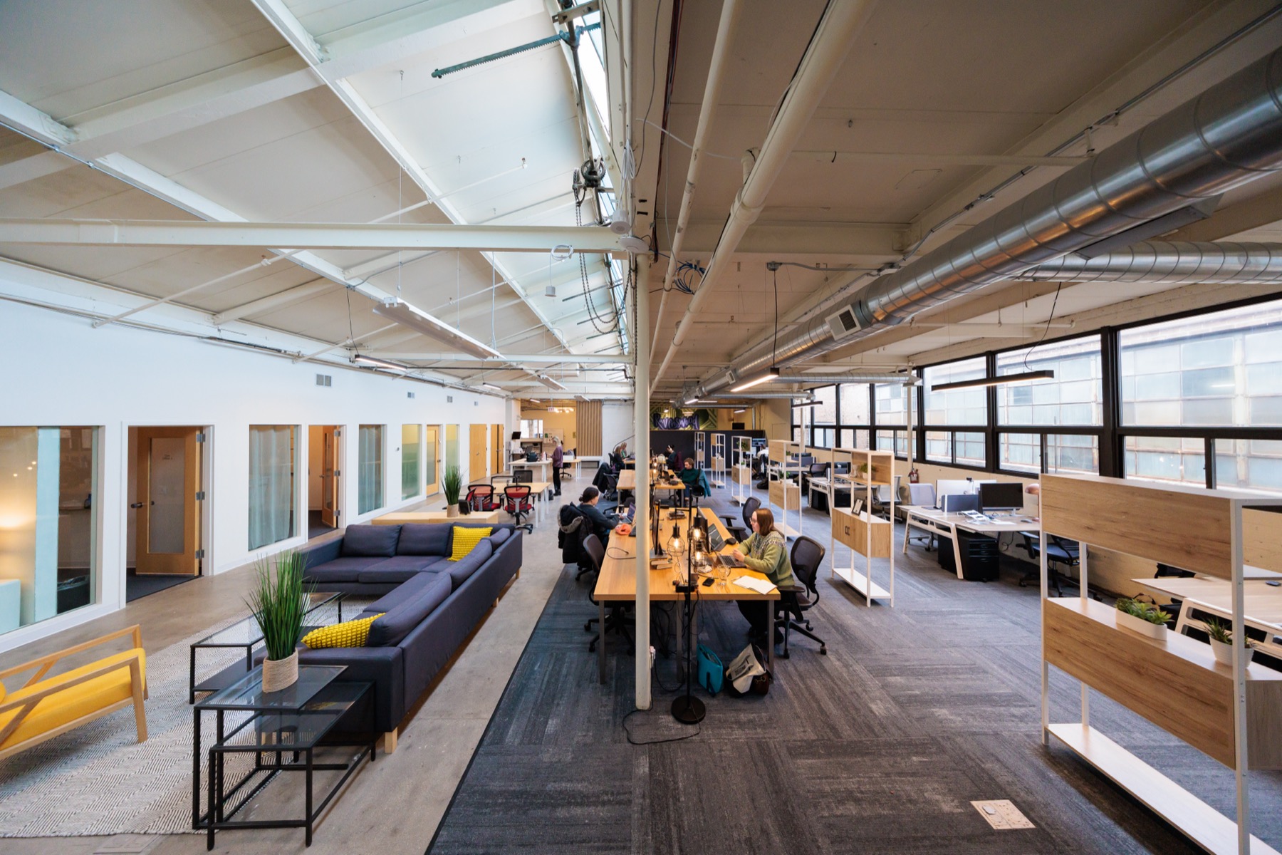 Platform Coworking loft interior